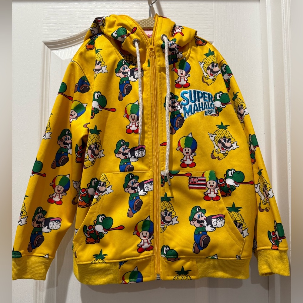 IN4MATION Aloha Army Super Mahalo Brah Jacket Youth Small
